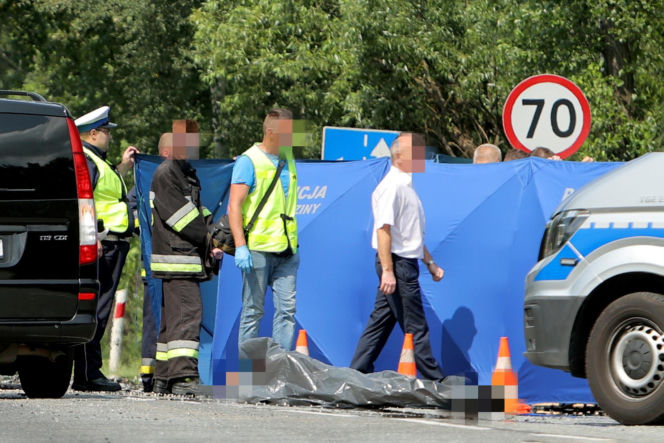 Widok małych zmasakrowanych ciał był przerażający