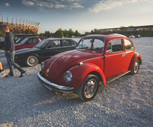 Spotkanie grupy Youngtimer Warsaw pod PGE Narodowym