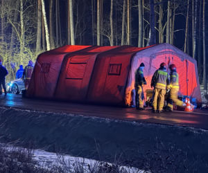 Koszmarny wypadek autobusu pod Wyszkowem