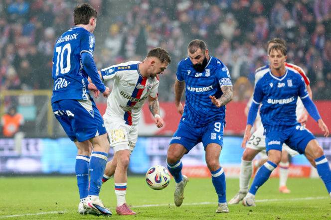 Górnik Zabrze - Lech Poznań: Zdjęcia kibiców ze szlagieru 20. kolejki PKO BP Ekstraklasy