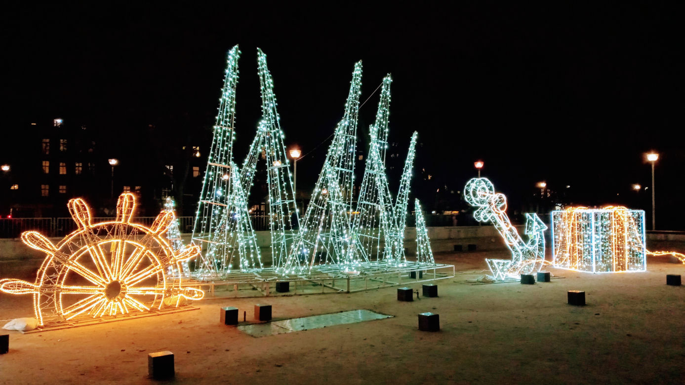 Iluminacje świąteczne w Szczecinie