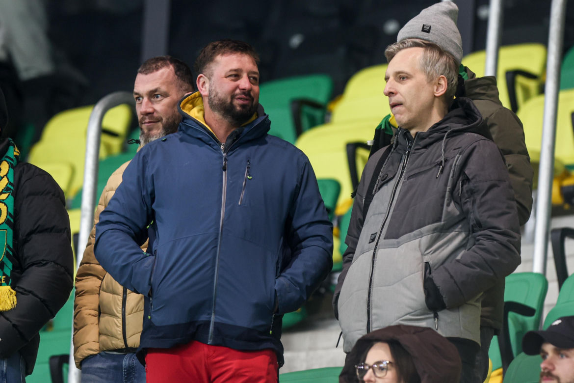 GKS Katowice - Widzew Łódź, zdjęcia kibiców z meczu 20. kolejki PKO BP Ekstraklasy