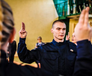 Łódź: Ślubowanie nowych policjantów. Zobacz zdjęcia! [GALERIA]