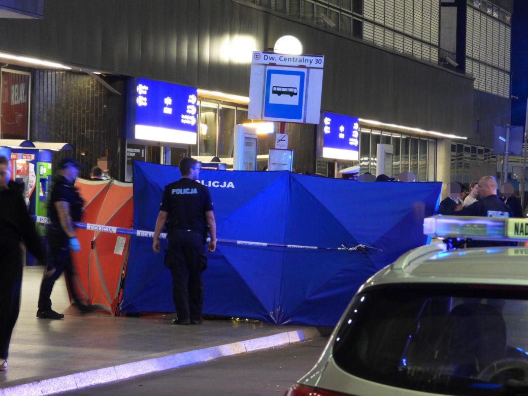 Zabójstwo na Dworcu Centralnym w Warszawie