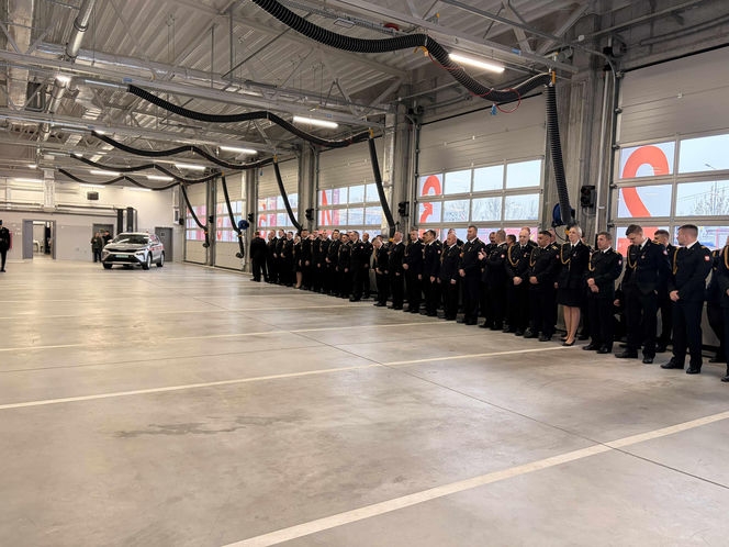 Oficjalne otwarcie nowej komendy KM PSP w Grudziądzu