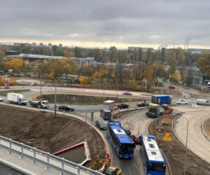 Węzeł Mistrzejowice i węzeł Grębałów - budowa październik 2026