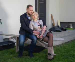 Na Wspólnej odc. 3320. Beata (Katarzyna Ptasińska), Paweł (Grzegorz Kwiecień)