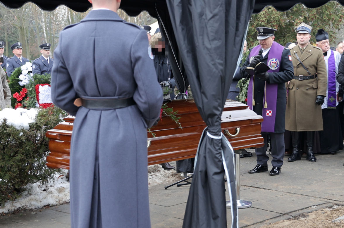 Pogrzeb gen. Mirosława Hermaszewskiego na Powązkach Wojskowych