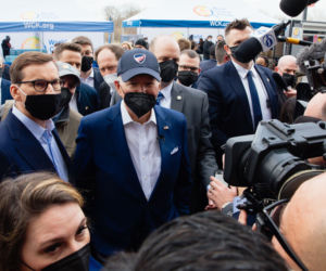 Wizyta prezydenta Joe Biden w Miasto Stołeczne Warszawa - PGE Narodowy