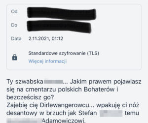 Politycy dostają okropne wiadomości