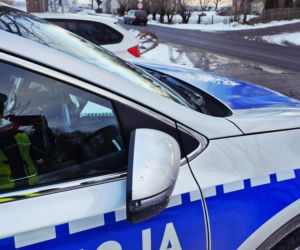 Pędził przez miejscowość, na podwójnym gazie. Zastopowali go policjanci z Góry