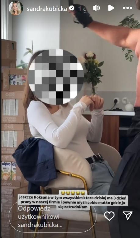 "Policja" w biurze Kubickiej! "Jest pani aresztowana o przyjmowanie gotówki" Sama to zafundowała. 