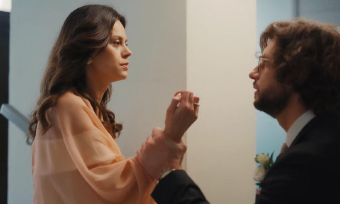 M jak miłość odc. 1924. Kasia (Paulina Lasota), Mariusz (Mateusz Mosiewicz)