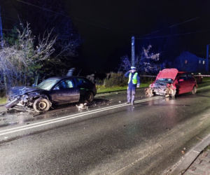 Wypadek Iłżecka 19.12.21 Starachowice