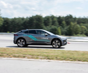 Jaguar I-Pace na Autodromie Jastrząb