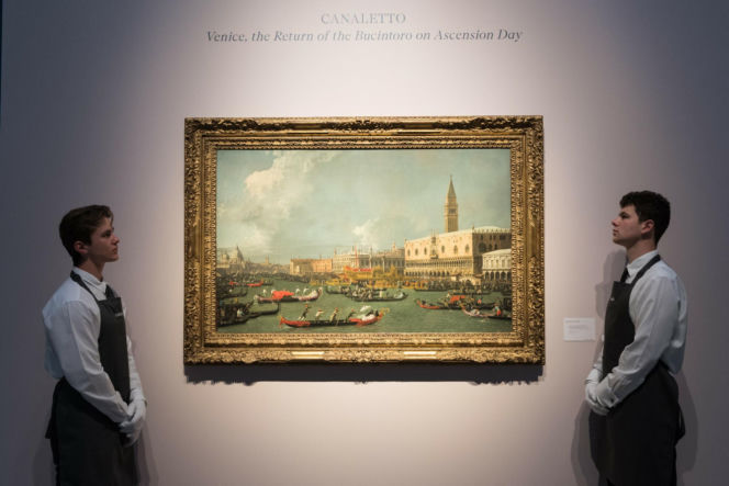  Canaletto, "Venice, the Return of the Bucintoro on Ascension Day