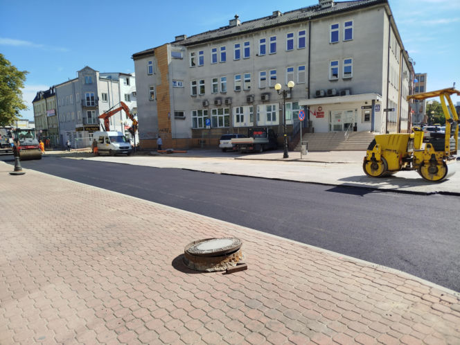 utrudnienia i remonty dróg w Siedlcach