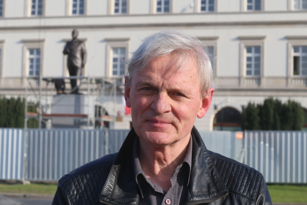 Kaczyński stanął na placu Piłsudskiego