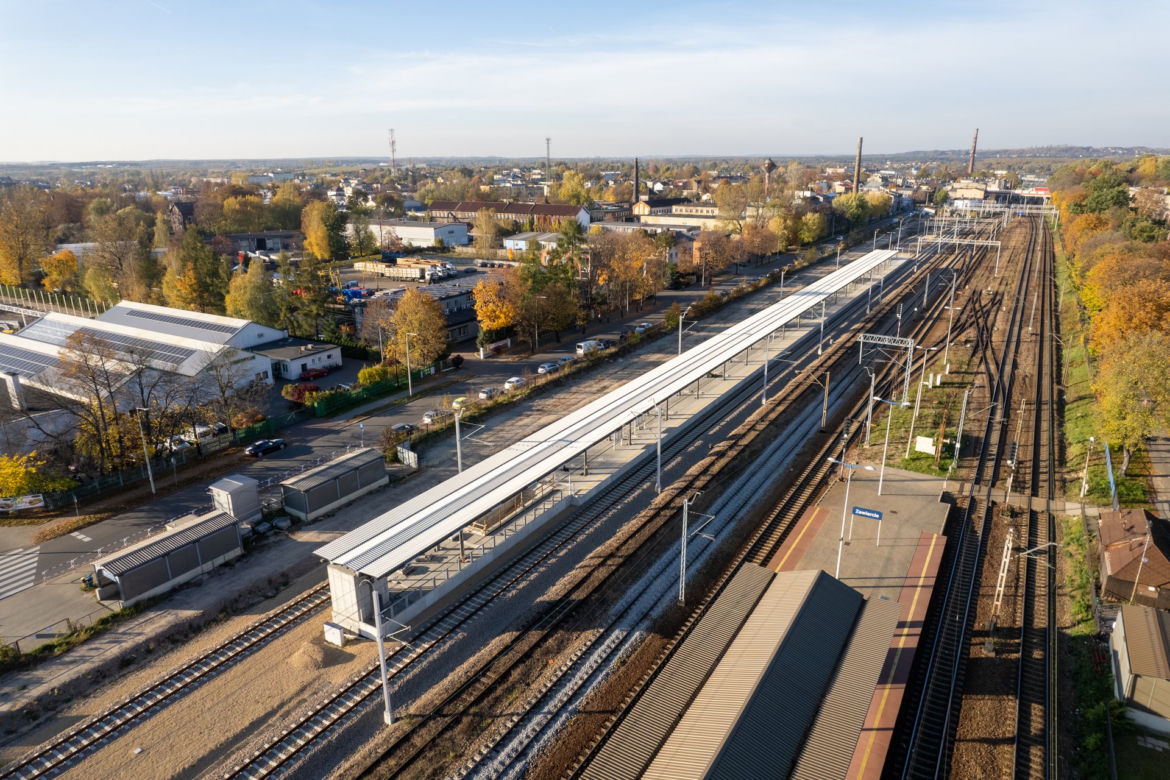 Budowa połączenia kolejowego do Katowice Airport