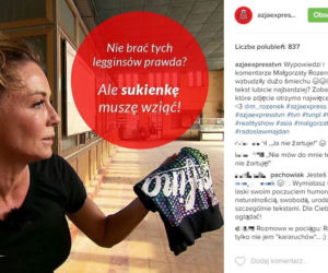 Małgorzata Rozenek w Azja Express - cytaty