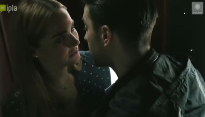 Przyjaciółki odcinek 39 Inga (Małgorzata Socha) Szymon (Filip Bobek)