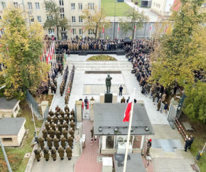 Pomnik gen. Rozwadowskiego przed Sztabem Generalnym