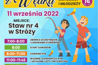 Młodzi wędkarze wspólnie pożegnają lato