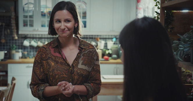 M jak miłość odc. 1889. Basia (Karina Woźniak), Agnes (Amanda Mincewicz)