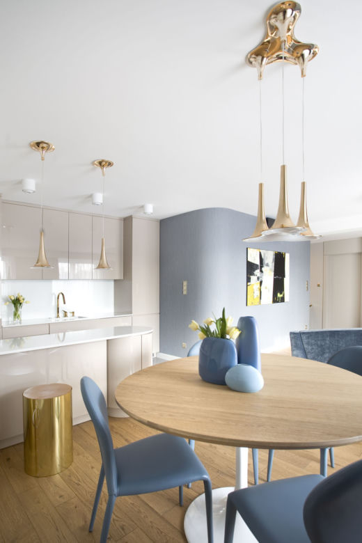 Eleganckie wnętrze apartamentu