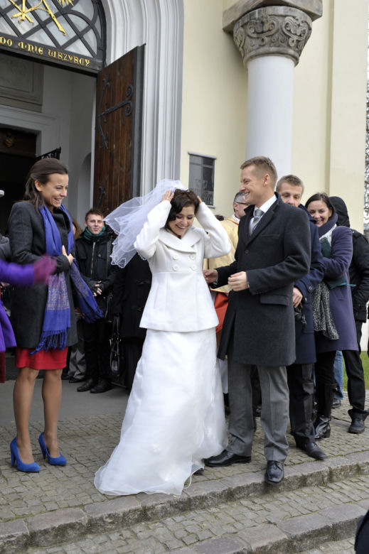 Ślub Katarzyny Cichopek na planie "M jak miłość"