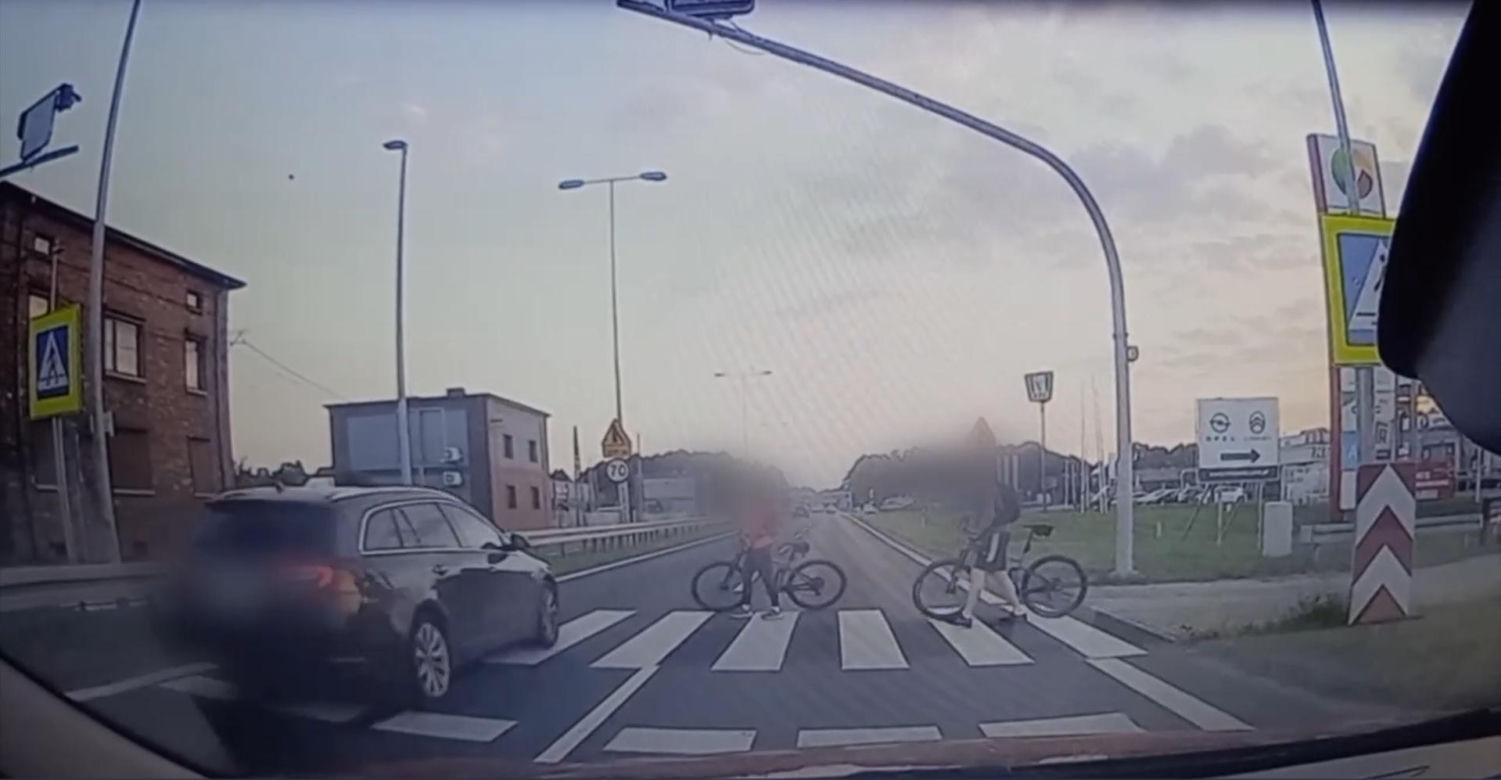 Cudem uniknęła potrącenia na pasach w Mikołowie 