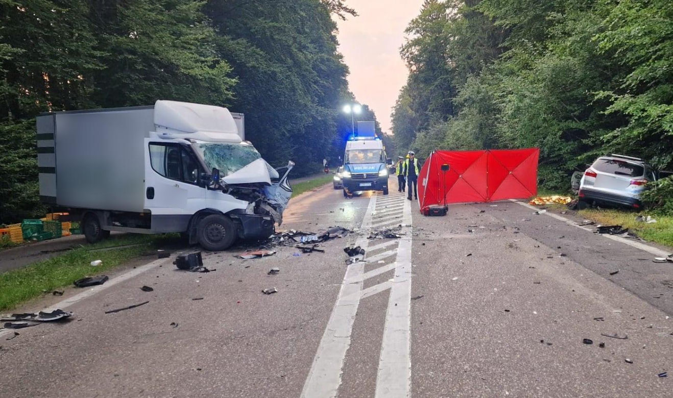 Wypadek w Mścicach