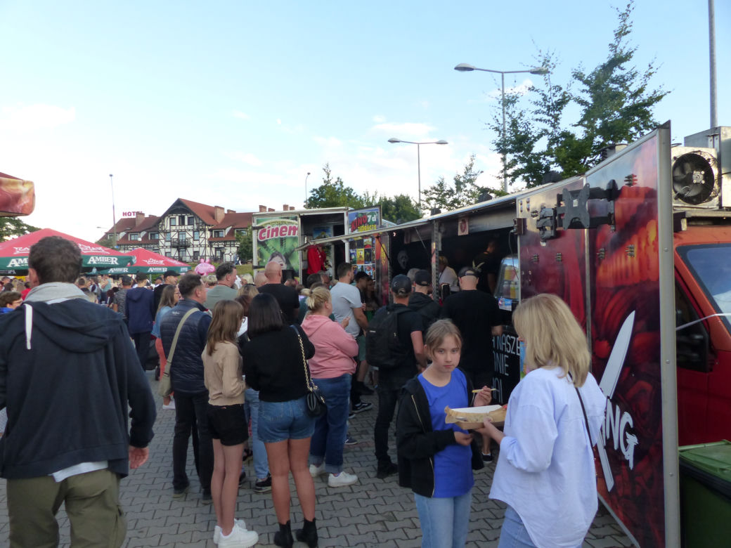 Festiwal food trucków w Iławie