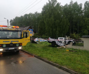 Tragiczny wypadek w Bukownie, nie żyje 20-latek