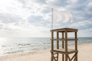 Sinice Sarbinowo. Czy w Sarbinowie można się kąpać 29.08? Flaga, warunki pogodowe