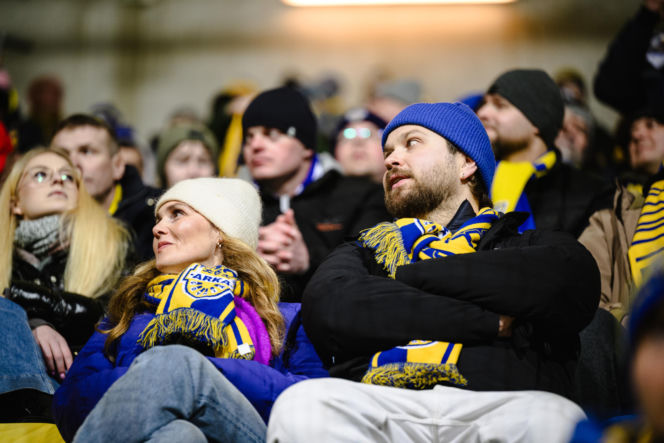 Arka Gdynia - Lechia Gdańsk: Zdjęcia kibiców z derbów Trójmiasta w ramach 23. kolejki PKO BP Ekstraklasy