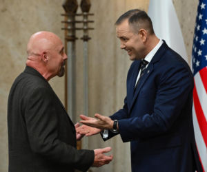 USA/ Prezydent Nawrocki podziękował przedstawicielom Polonii za to, że są ambasadorami Rzeczpospolitej Polskiej