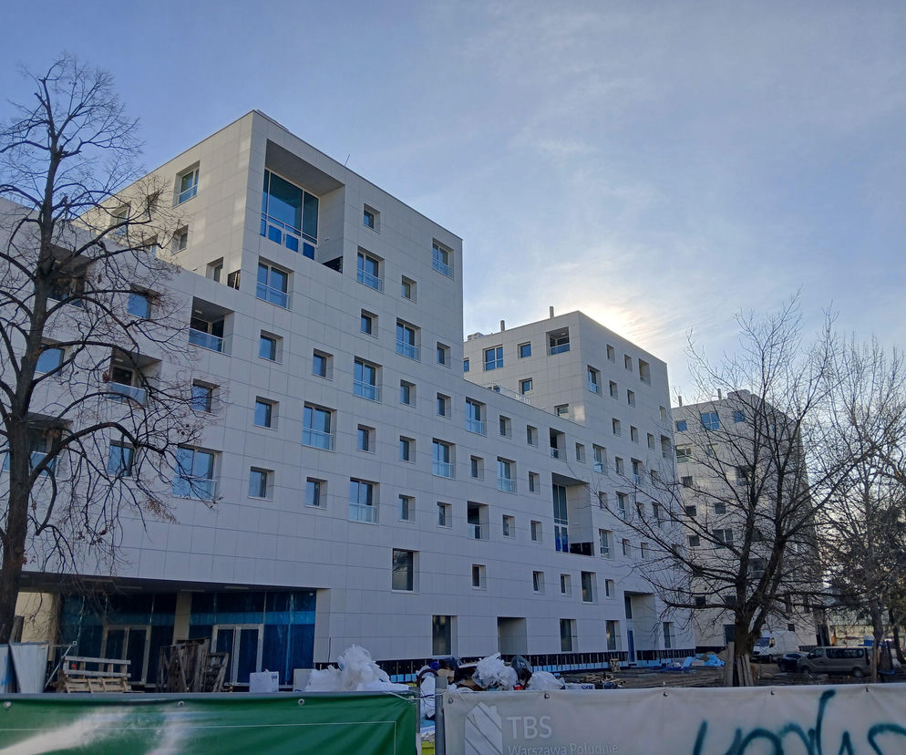 Nowy TBS na Ochocie od JEMS Architekci niemal gotowy. Czekał na budowę 14 lat