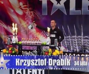Krzysztof Drabik, barman
