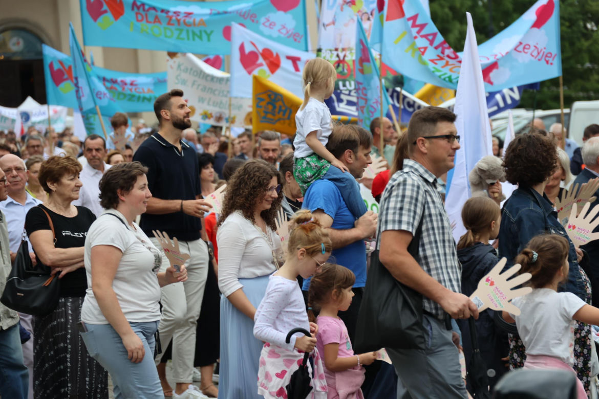 Ulicami Lublina przeszedł Marsz dla Życia i Rodziny 2025