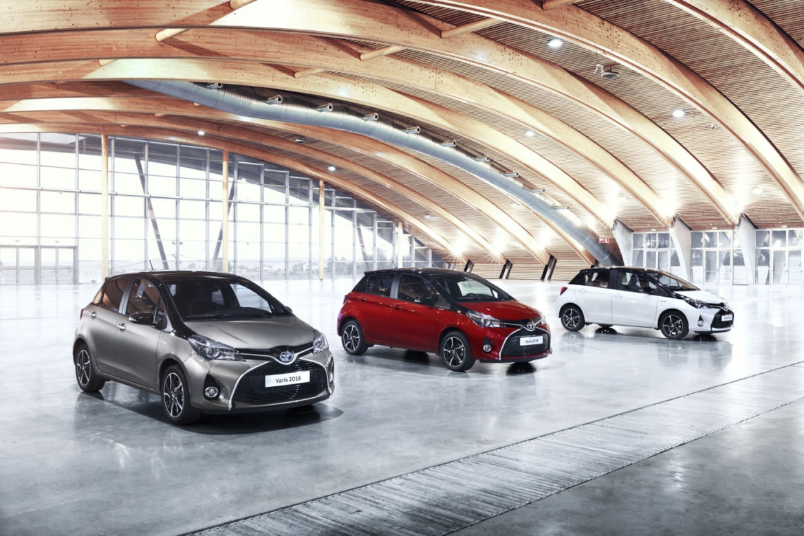Toyota Yaris Bi-Tone 