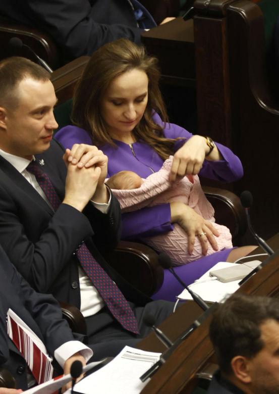 Córeczka Bosaków w Sejmie 