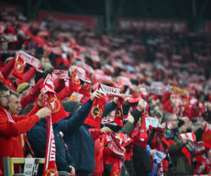 Widzew Łódź - Lech Poznań: Zdjęcia kibiców i zawodników z meczu 24. kolejki PKO BP Ekstraklasy