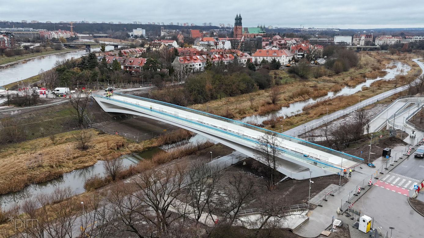 Nowe mosty Berdychowskie w Poznaniu