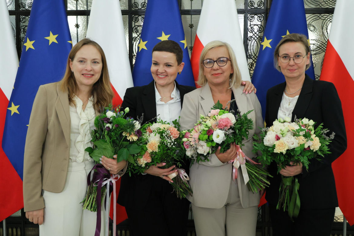 Tak wystroiły się ministry