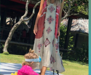 Natalia Siwiec na Bali z córeczką