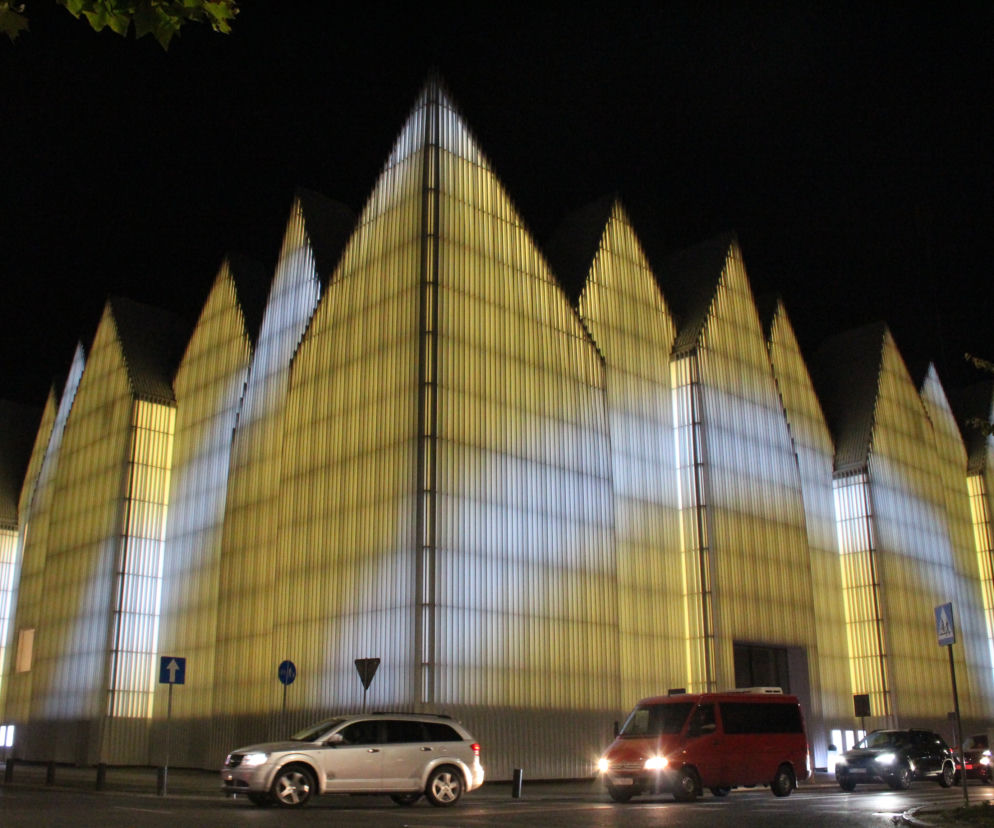 Wyjątkowa iluminacja Filharmonii w Szczecinie