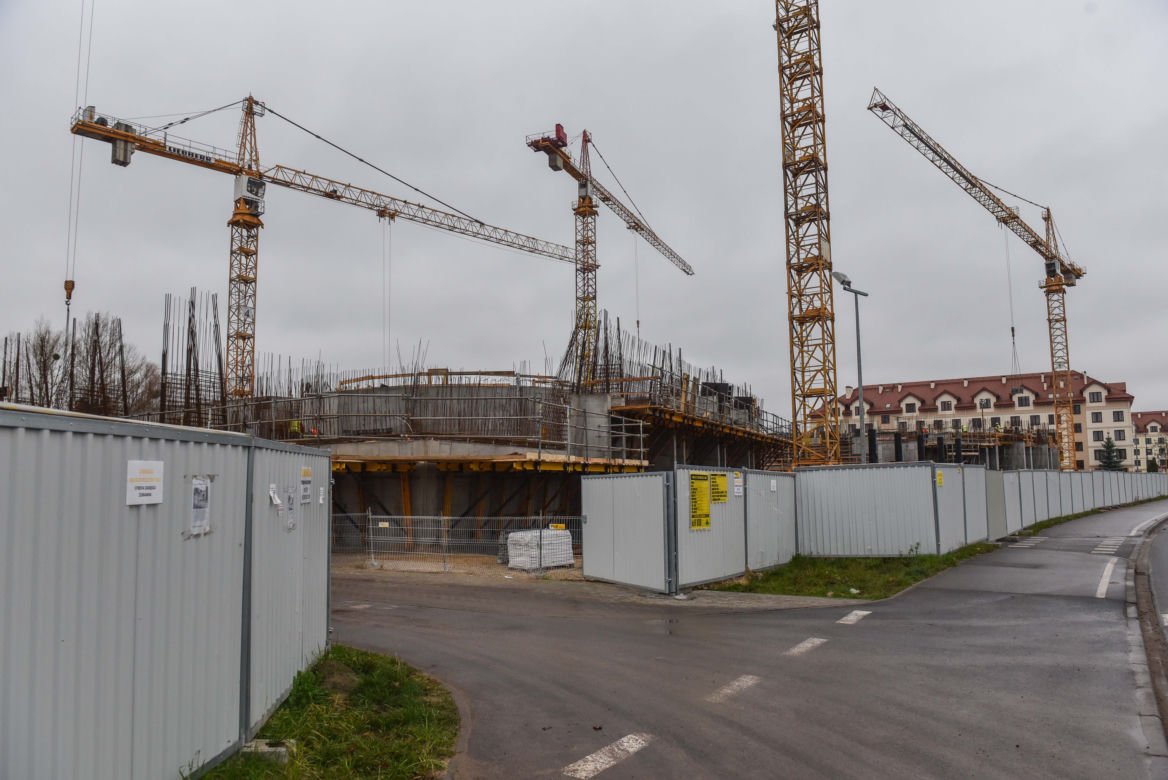 Budowa muzeum Pamięć i Tożsamość budowanego przez fundację LUX VERITATIS