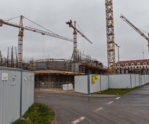 Budowa muzeum Pamięć i Tożsamość budowanego przez fundację LUX VERITATIS