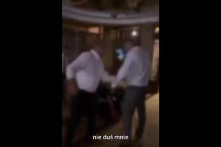 Wyciekło nagranie z wesela w Wadowicach. Wstrząsające sceny! Mężczyzna zginął. Nie mogę oddychać